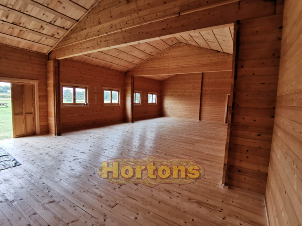 19m x 8 custom archery clubhouse - 44mm insulated Twin Skin with indoor shooting range_2